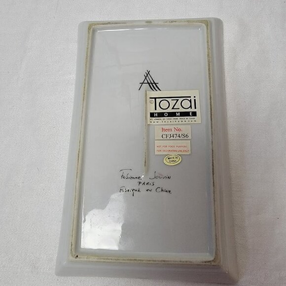 Fabienne Jouvin RARE Emperor Pu Yi Trinket Tray - Picture 3 of 11